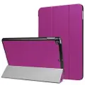 Mtp Products iPad 9.7 2017/2018 Tri-fold Smart Folio cover med flip-over skærm - Lilla