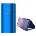 Mtp Products Luksus Series Mirror View Samsung Galaxy Note9 Flip Cover - Blå