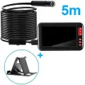 Mtp Products Vandtæt HD Endoskop Kamera med LCD Skærm & Holder - 5m