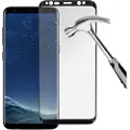 Prio 3D Samsung Galaxy S8 Hærdet Glas - 9H, 0.33mm - Sort