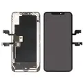 Mtp Products iPhone XS Max Skærm - LCD/Touchskærm - Sort - Grade A