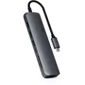 Satechi Slim USB-C MultiPort Adapter, Space Grey ST-UCSMA3M Modsvarer: N/A