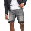 G-Star G-Startil mænd. D10481-6132-1243 Shorts 3301 Slim grå (38), Casual, Bomuld, Denim