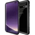 Mtp Products Redpepper IP68 Samsung Galaxy S10+ Vandtæt Cover - Sort / Klar