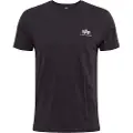 Alpha industries Basic Small Logo T-shirt Med Korte ærmer