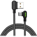 Mcdodo Night Elves 90-degree USB-C Kabel - 1.8m - Titan Sort