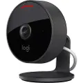 Logitech Circle View Camera Apple HomeKit-enabled wired security camera with best-in-class TrueView video