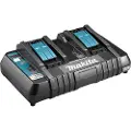 Makita Oplader til 2 x 14,4V / 18V LXT-batterier