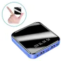 Mtp Products Mini Powerbank 10000mAh - 2x USB - Blå