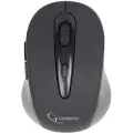 Gembird Blueooth wireless mouse - Mus - Optisk - 6 knapper - Sort