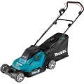 Makita Akkuplæneklipper Plæneklipper DLM432PT2 med 2 x 18V 5,0 At batterier og lynlader