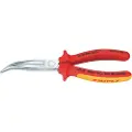 Knipex Fladrundtang med skær forkromet 200 mm