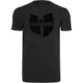 Wu-wear Black Logo T-shirt Med Korte ærmer