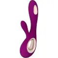 LELO Soraya Wave - genopladelig dobbeltvibrator med nikkende funktion (lilla)