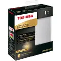 Toshiba Canvio Slim - 1TB - Ekstern Harddisk - Sølv