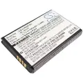 24hShop Batteri til SmartPhone, mobil til LG Cosmos 2, VN251, A340 osv.