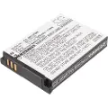 24hShop Batteri til kamera til JVC GC-XA1, ADIXXION, ADIXXION Action osv.