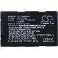 24hShop Batteri til kamera til JVC GY-HMQ10, GY-HM600E, GY-HM600EC osv.