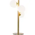 Aneta Lighting - Bordlampe Molekyl 3a/røg - Messing - Bordlamper - - Homeroom