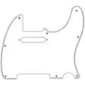 Fender Pickguard Telecaster 3 Ply 8-Hole Mount White