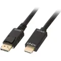 Lindy 10.2gb 2 M Displayport Til Hdmi-kabel