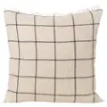 Ferm Living Pude CALM 50 x 50 cm, beige, bomuld / linned, fast LIVING