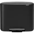 Brabantia Pedalspand BO 11 + 23 l, matsort, Brabantia