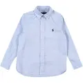 Ralph Lauren Polo Ralph Laurentil drenge. 322819238002 Blå Oxford-skjorte (7años=124/134cm), Casual, Bomuld, Klassisk, Lange ærmer, børnetøj