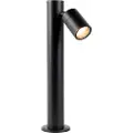 QAZQA Udendørslampe sort 45 cm justerbar IP44 - Solo