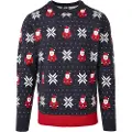 Urban Classics Nicolaus And Snowflakes Sweatshirt
