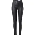 Noisy May Nmcallie Højtaljede Coated Skinny Fit Jeans