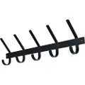 Spinder Design - Knagerække Dexter 5 - Sort - Knager - - Homeroom
