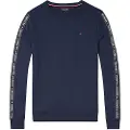 Tommy Hilfiger Logo Stripe Sweatshirt