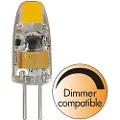 Globen Lighting Dæmpbar G4 LED-pære 12V 1W (15W) 2800K 344-25 Modsvarer: N/A
