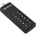 Verbatim Keypad Secure 128gb Usb 3.1 Gen1 Usb-c Usb-nøgle