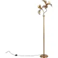 QAZQA Vintage gulvlampe guld 187 cm 2-lys - Botanica