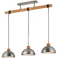 TRIO Industriel pendellampe stål 3-lys - Arti