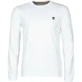 Timberland Timberlandtil mænd. TB0A2BQ31001 Dunstan River langærmet t-shirt hvid (XXL), Casual, Bomuld, Lange ærmer