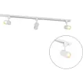 QAZQA Moderne 1-faset skinnesystem med 3 spots hvid - Jeana