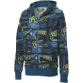 Puma Alpha All Over Print Sweatshirt Med Lynlås