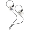 Stagg 4 Driver Sound-Isolating In-Ear Monitors Transparent