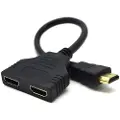 Cablexpert Passivt HDMI kabel med 2 porte