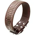 Karlie Vintage Square Stud Hundehalsbånd