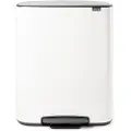 Brabantia Pedalspand BO 60 l, hvid, Brabantia
