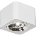 QAZQA Moderne firkantet spotlight hvid - Boxer