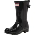 Hunter Back Adjustable Short Gloss Gummistøvler