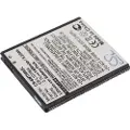 24hShop Batteri til SmartPhone, Mobil til T-Mobile Galaxy S II, SGH-T989, Galaxy S II 4G
