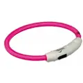 Trixie USB Flash Light Ring - Lyserød - XS / S