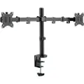 Logilink Dual monitor mount 17-32" arm length: adjustable