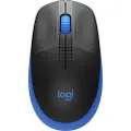 Logitech M190 Full-size Wireless Mouse - Blue Rf Trådløst